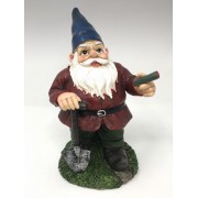 AD-8448 10" Garden Gnome - Garden Watering Fun - III